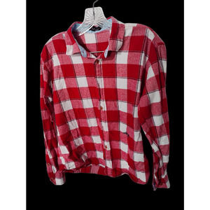 Uuyuk Red and White Plaid Size XXXL